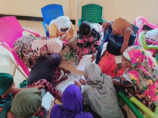 Women Champions and Peace Builders from Mnawene, Mwindi, Mduwi, and Maili Kumi villages